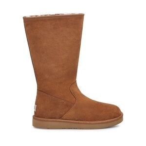 Brown Suede Tall Boots